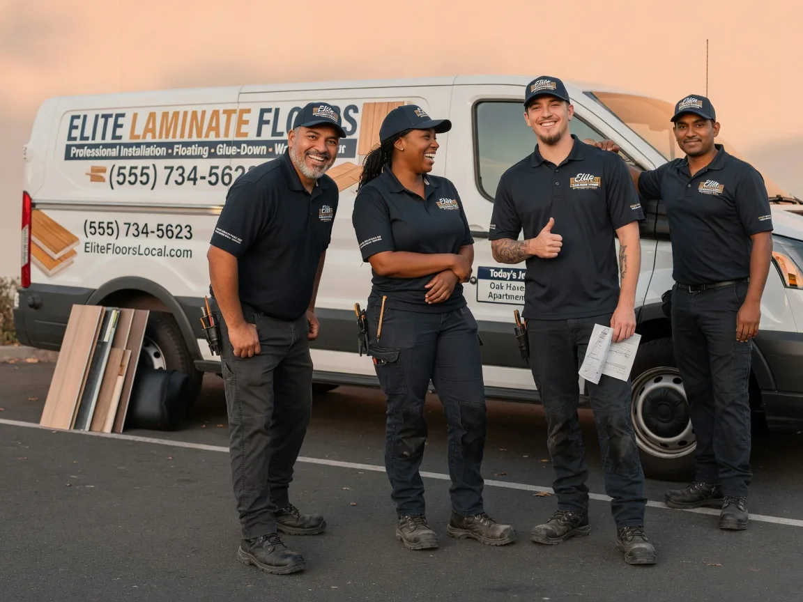 Laminate flooring installation company in Molena, GA